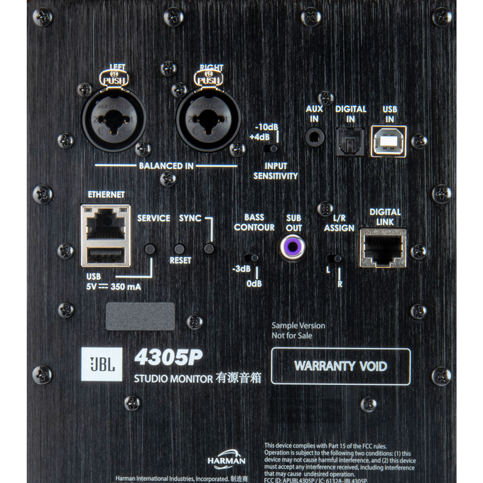 4305P Studio Monitor - Brown - Powered Bookshelf Loudspeaker System - Detailshot 1 image number null